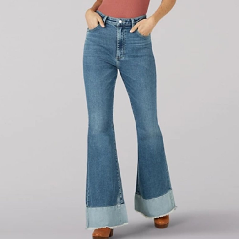 Lee Vintage Modern Bell Bottom Flare Jeans